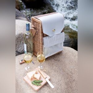 Picnic Time Corsica Perrier-Jouët Champagne Wine & Cheese Picnic Basket